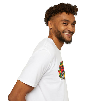 Guyanese Blood T-Shirt — "Running Through My Veins" Patriotic Pride Tee