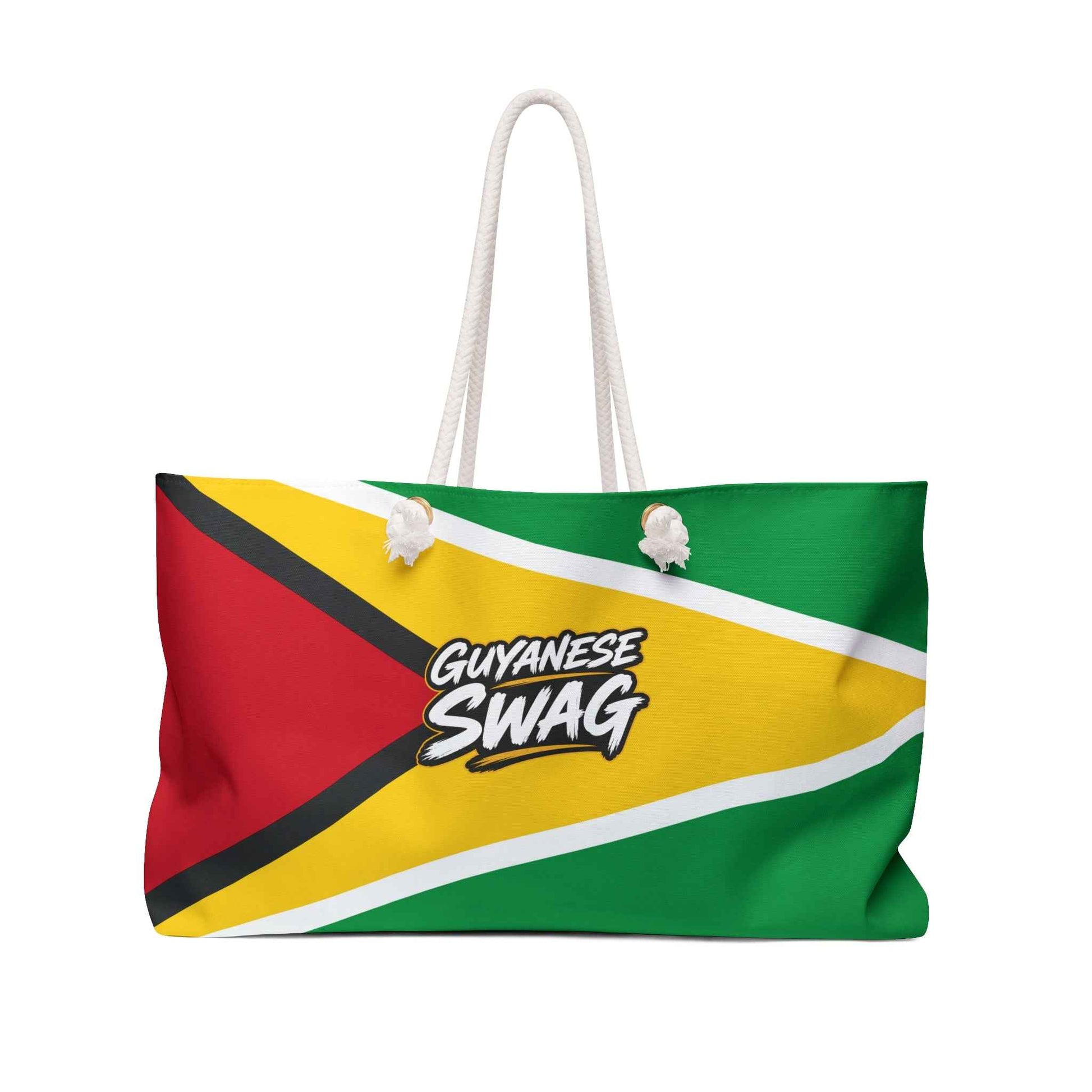 Guyanese Flag Weekender Bag – "Guyanese Swag" Travel Tote