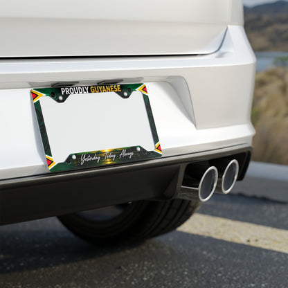Guyanese license plate frame car accessory product view