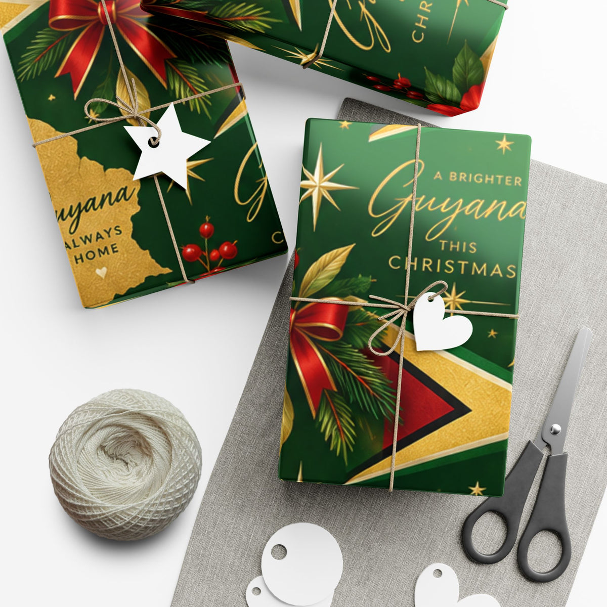 Guyana Christmas wrapping paper A Brighter Guyana This Christmas – product image 16