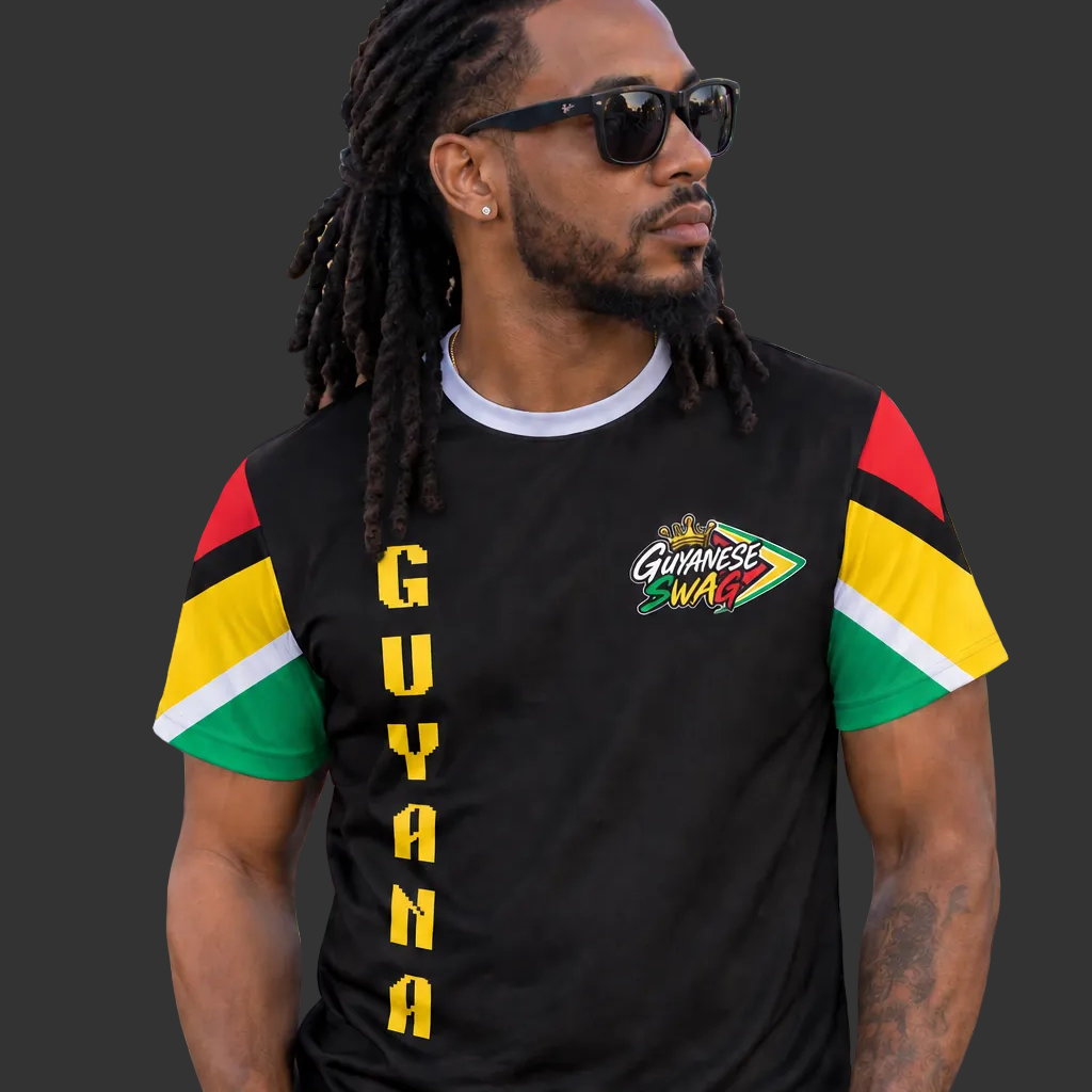 Guyana Flag Crest T-Shirt