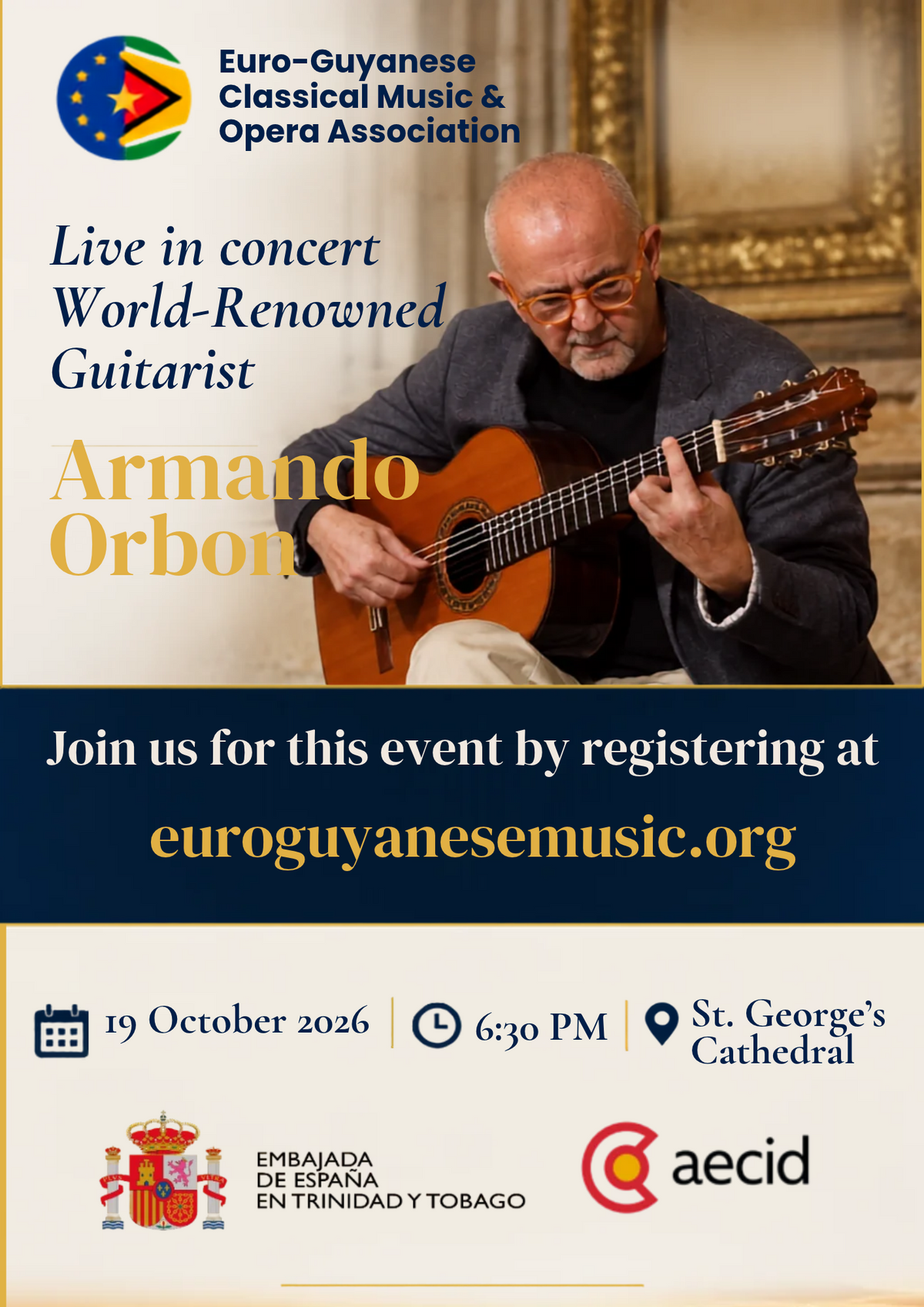 Armando Orbón in Concert