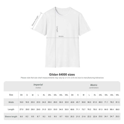 Size chart for Cuffy 1763 Guyana Unisex T-Shirt, reference view 32
