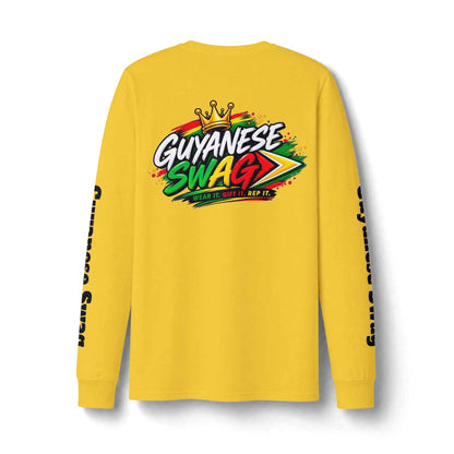 Don't Be a Pacu Guyana Long Sleeve Shirt, back view