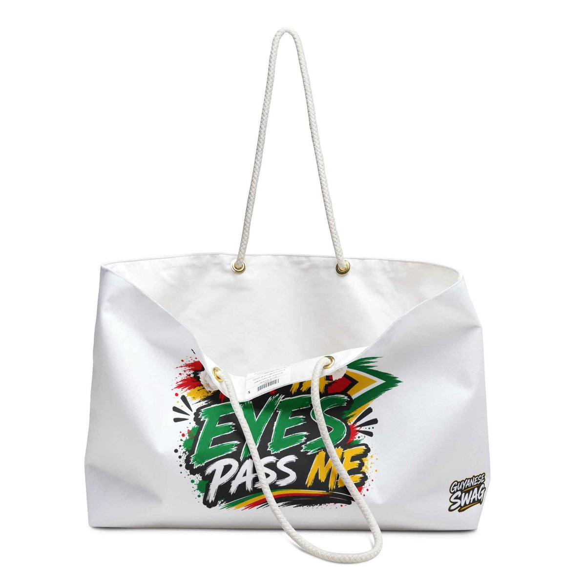 Don't Tek Ya Eyes Pass Me Weekender Bag, alternate product view 3