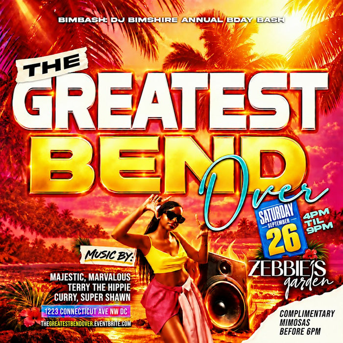 The Greatest Bend Over! Soca, Dancehall, Konpa & Afrobeats