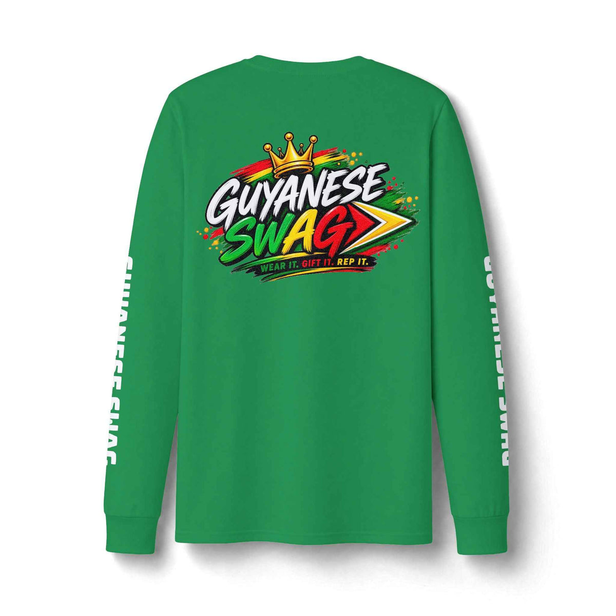Guyana Arapaima Fishing Long Sleeve Shirt, back view