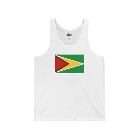 Guyana Flag Jersey Tank Top