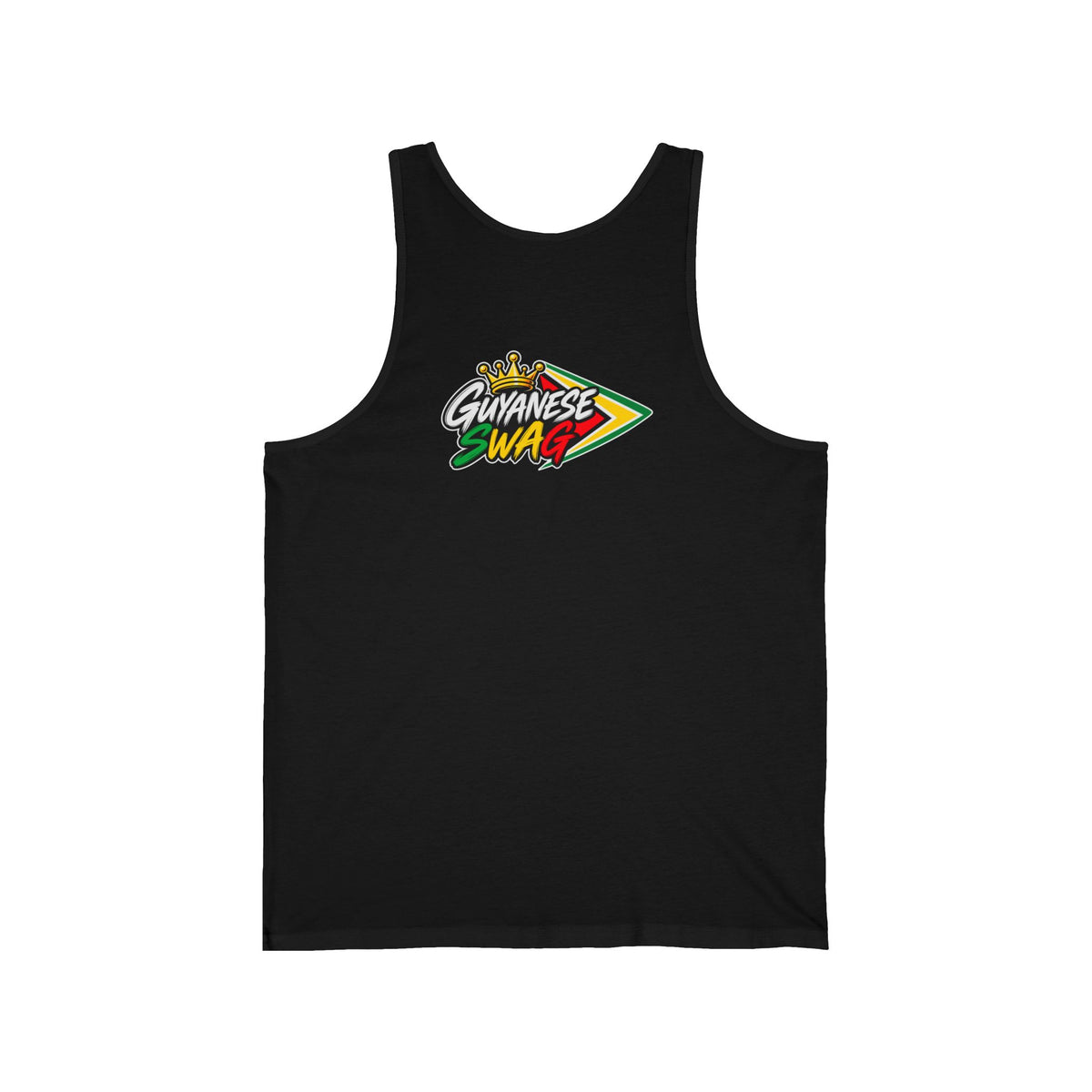Guyana Flag Jersey Tank Top, alternate product view 12