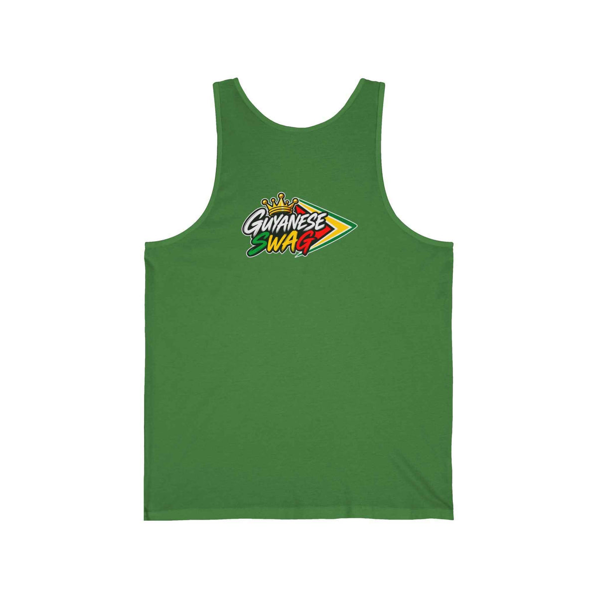 Guyana Flag Jersey Tank Top, alternate product view 14