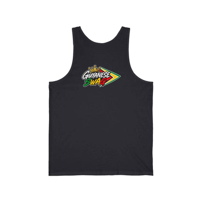Guyana Flag Jersey Tank Top, alternate product view 18