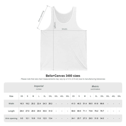 Guyana Flag Jersey Tank Top, alternate product view 21
