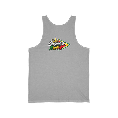 Guyana Flag Jersey Tank Top, alternate product view 22