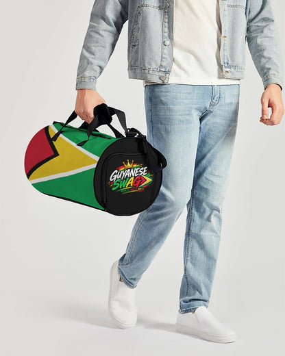 Guyana Flag Sports Duffel Bag, alternate product view 6