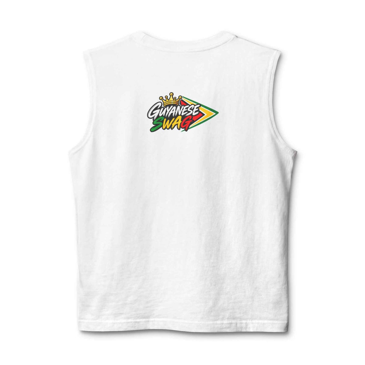 Guyana Flag Unisex Muscle Tank Top, alternate product view 6