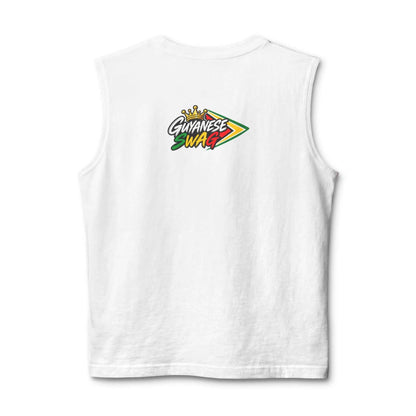 Guyana Flag Unisex Muscle Tank Top, alternate product view 6