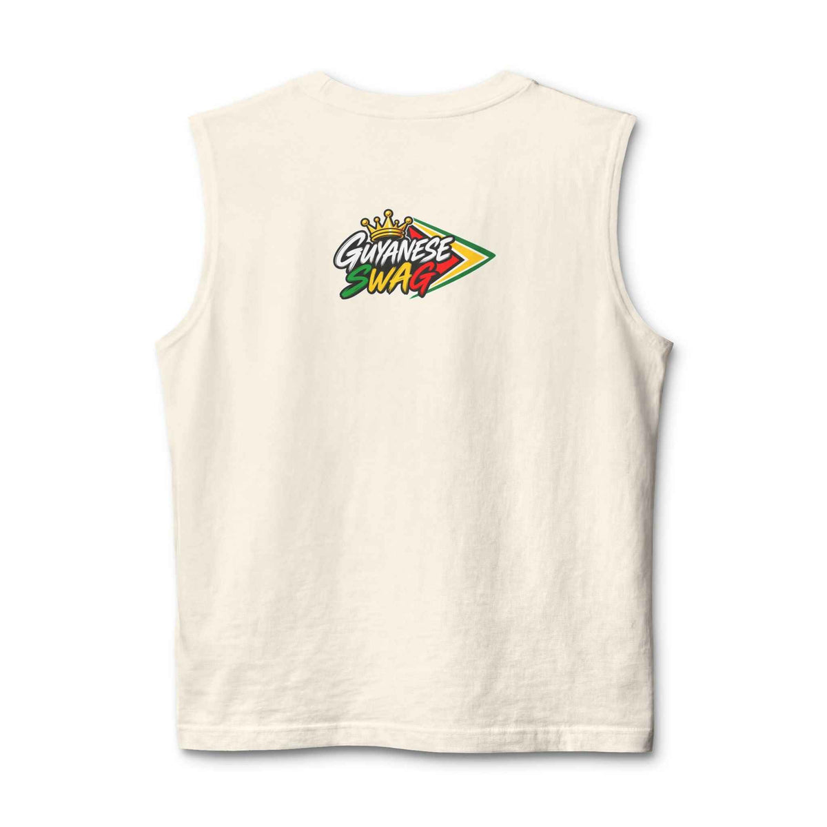 Guyana Flag Unisex Muscle Tank Top, alternate product view 10