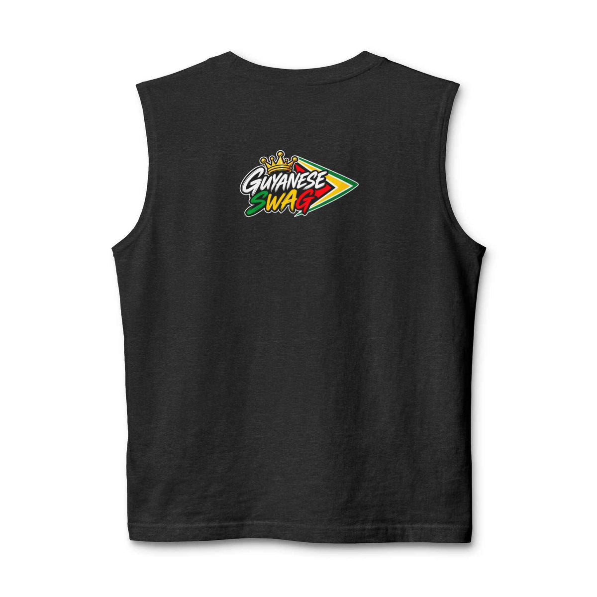 Guyana Flag Unisex Muscle Tank Top, alternate product view 12