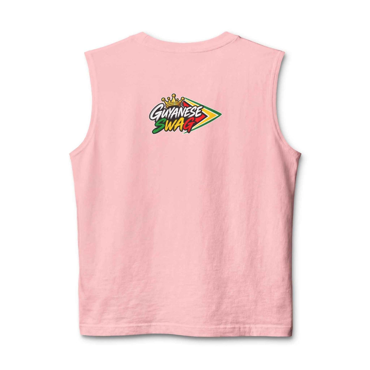 Guyana Flag Unisex Muscle Tank Top, alternate product view 14