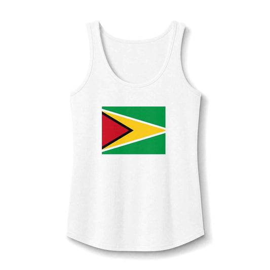 Guyana Flag Women's Cotton Tank Top