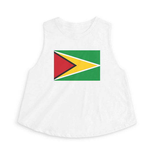 Guyana Flag Women's Crop Tank Top