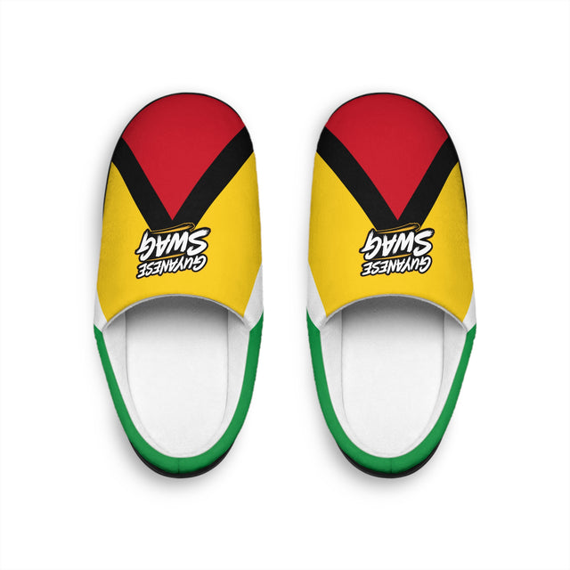 Guyana Flag Women's Indoor Slippers