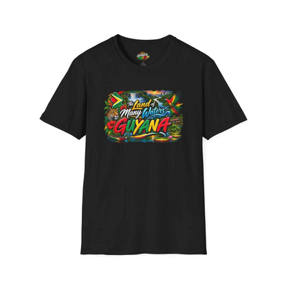 Guyana Land of Many Waters Unisex T-Shirt, alternate product view 11