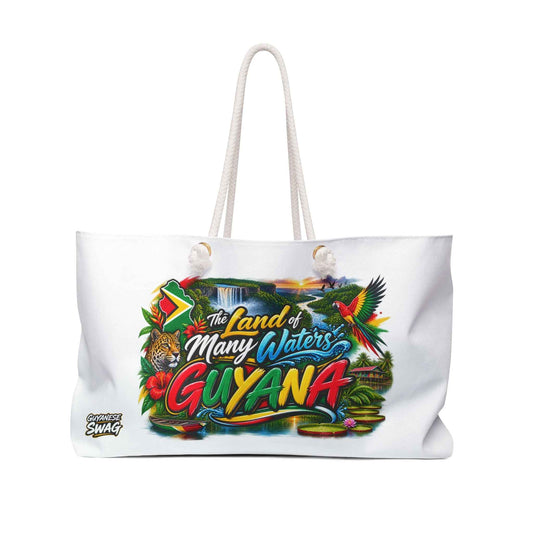 Guyana Land of Many Waters Weekender Bag