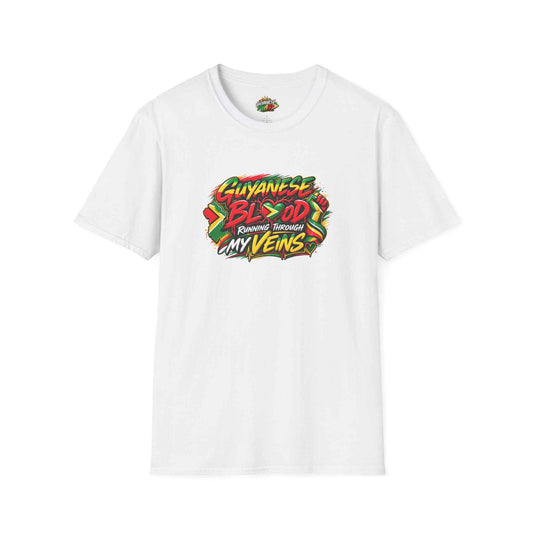Camiseta con sangre guyanesa corriendo por mis venas