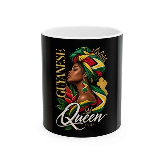 Guyanese Queen Portrait Ceramic Mug