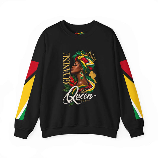 Guyanese Queen Portrait Crewneck Sweatshirt