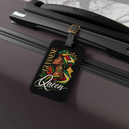 Guyanese Queen Portrait Luggage Tag, alternate product view 5