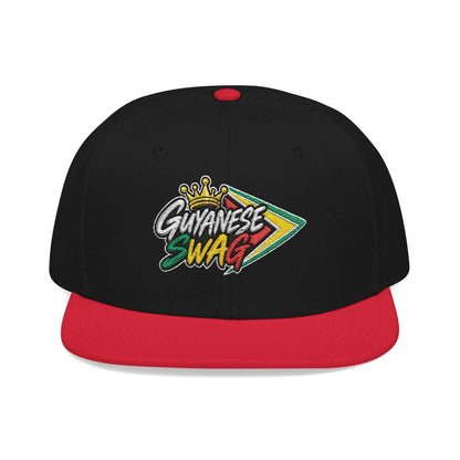 Guyanese Swag Flag Snapback Hat, alternate cap view, reference view 14