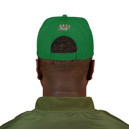 Guyanese Swag Flag Snapback Hat, alternate cap view, reference view 18