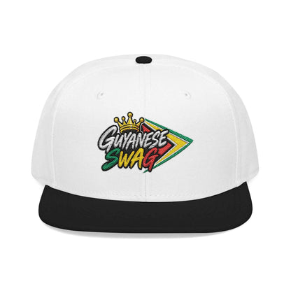 Guyanese Swag Flag Snapback Hat, alternate cap view, reference view 24
