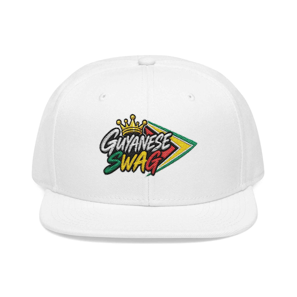 Guyanese Swag Flag Snapback Hat, alternate cap view, reference view 29