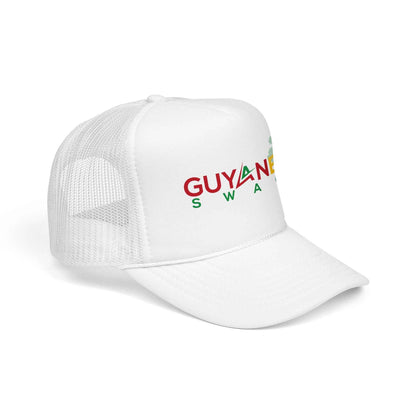 Guyanese Swag Guyana Map Trucker Hat, alternate cap view, reference view 22