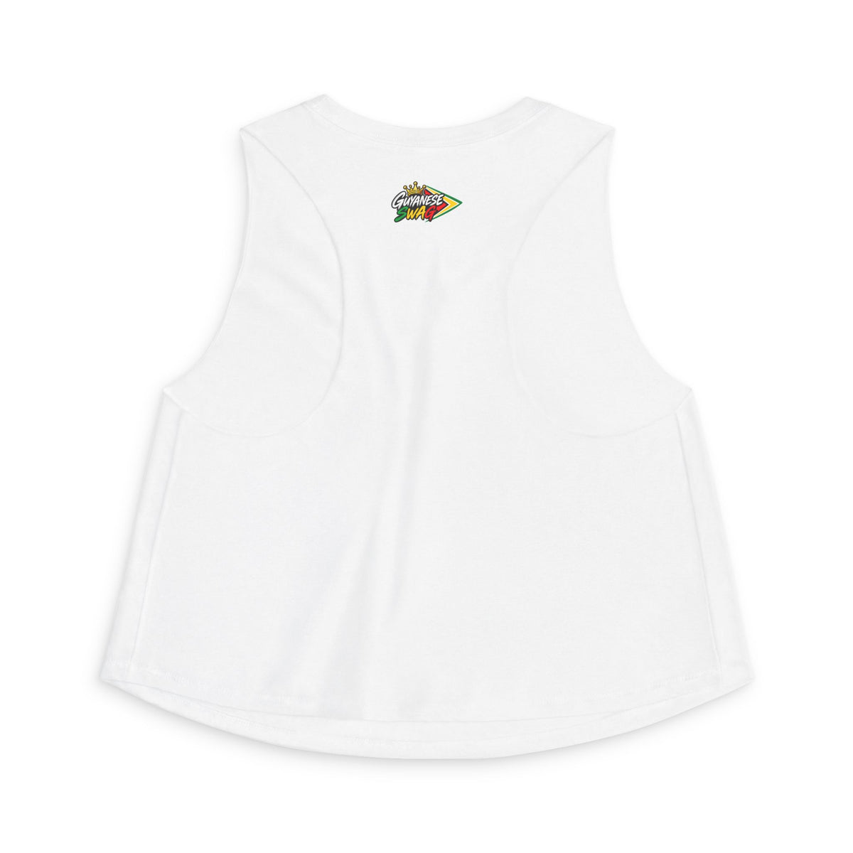 Guyanese Swag Signature Crop Tank Top, alternate product view 3