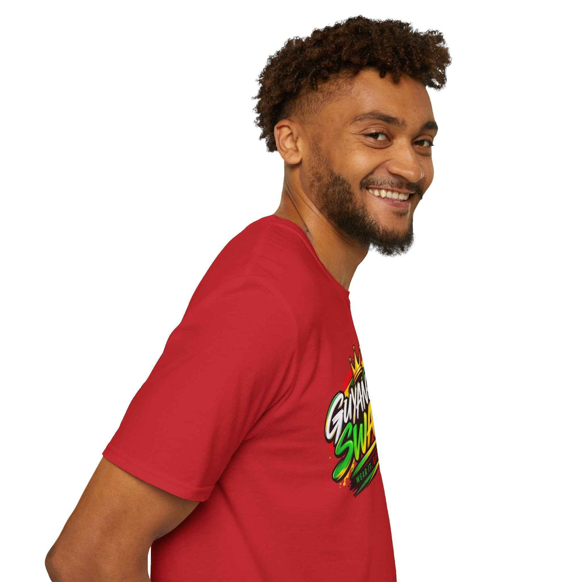 Guyanese Swag Signature Graphic T-Shirt, alternate product view 22