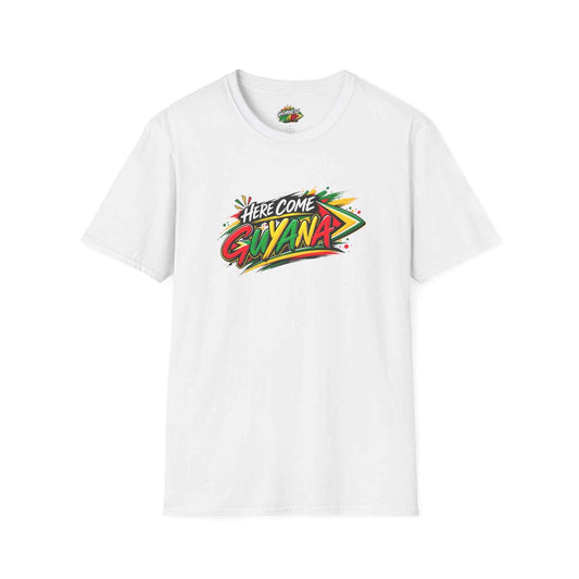 Camiseta unisex Here Come Guyana