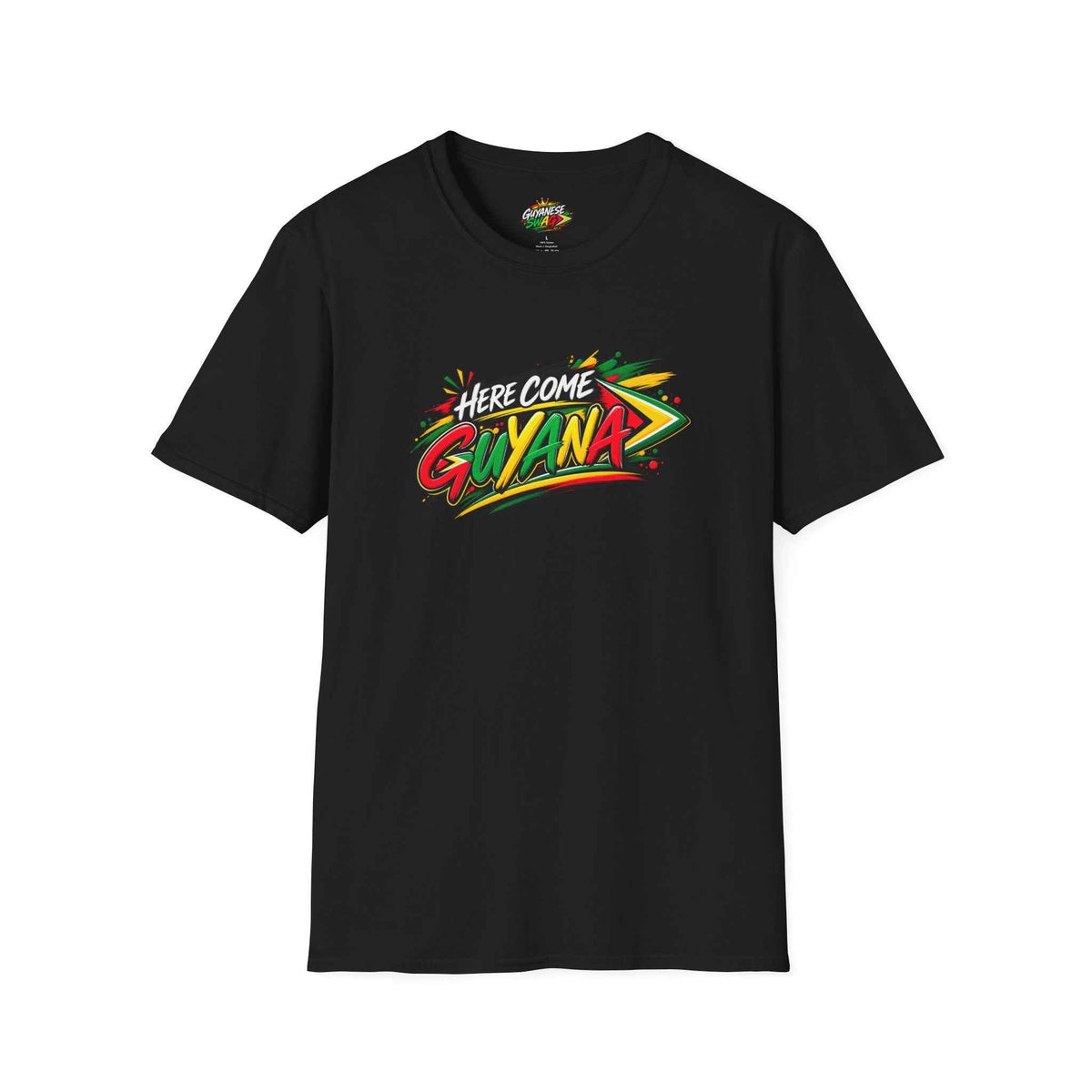 Here Come Guyana Unisex T-Shirt, alternate product view 11