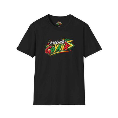 Here Come Guyana Unisex T-Shirt, alternate product view 11