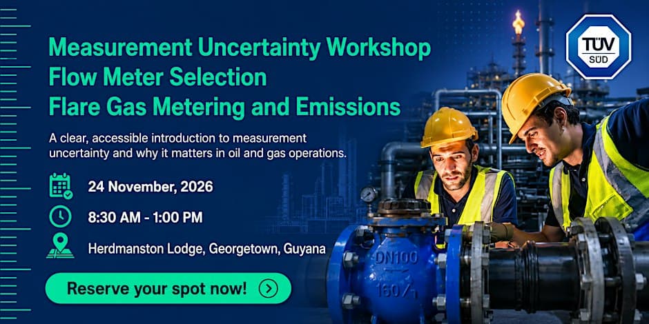 TÜV SÜD Roadshow – Connecting Flow Experts Georgetown