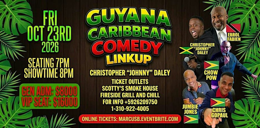 Guyana Caribbean Comedy Linkup