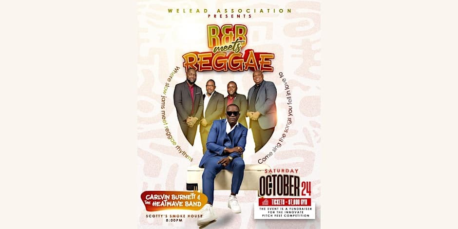 R&B Meets Reggae – Live with Carlvin Burnett & The Heatwave Band