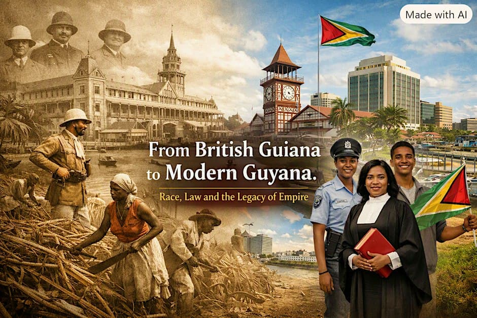 From British Guiana to Modern Guyana: Race, Law and the Legacy of Empire