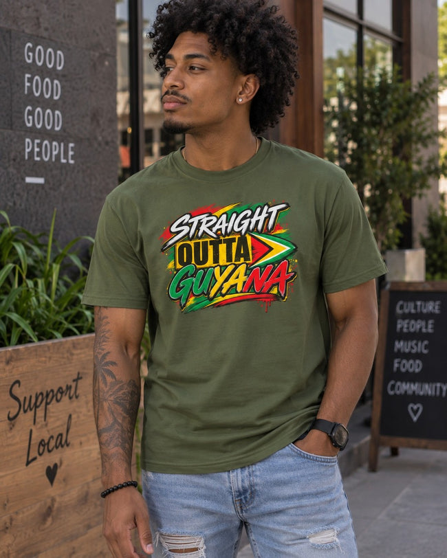 Guyanese Swag community representing Guyanese pride
