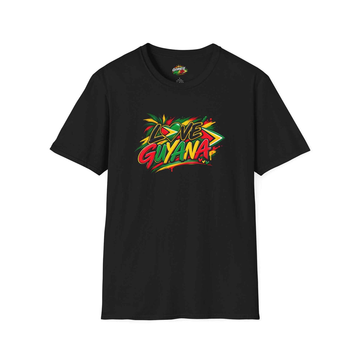 Love Guyana Unisex Graphic T-Shirt, alternate product view 11