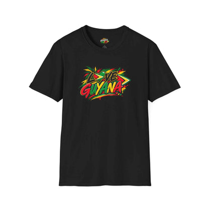 Love Guyana Unisex Graphic T-Shirt, alternate product view 11