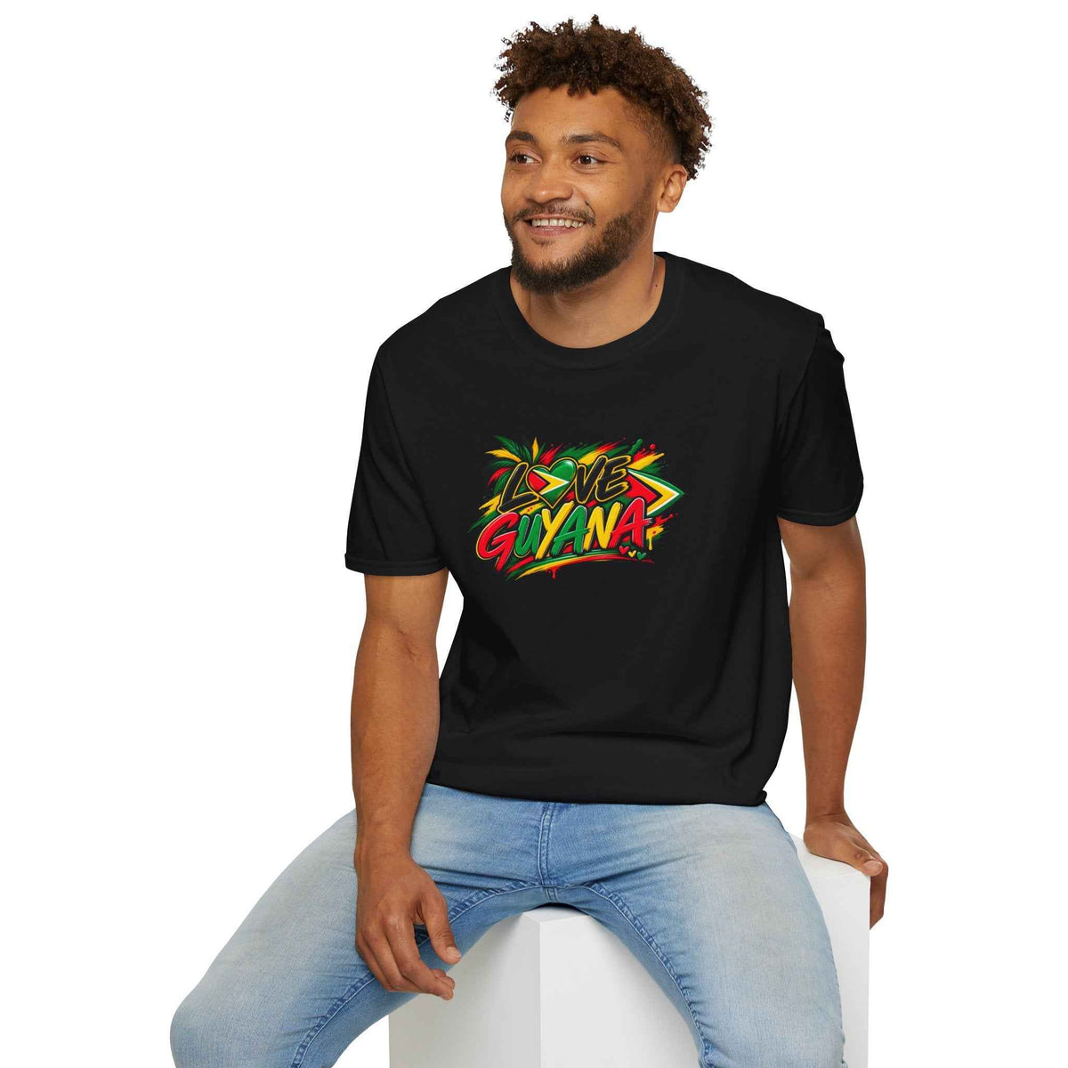 Love Guyana Unisex Graphic T-Shirt, alternate product view 16